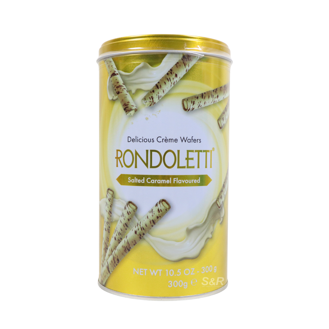Rondoletti Salted Caramel Flavored Cream Wafer 300g